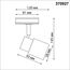 NOVOTECH 370927 PORT NT22 095 белый Светильник трековый однофазный двухжильный IP20 GU10 50W 220V MOLO, изображение 2
