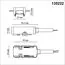 NOVOTECH 135222 SHINO NT23 045 белый Токопровод для низковольтного шинопровода встраиваемого в ГКЛ и натяжной потолок IP20 48V SMAL, изображение 2