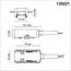 NOVOTECH 135221 SHINO NT23 045 черный Токопровод для низковольтного шинопровода встраиваемого в ГКЛ и натяжной потолок IP20 48V SMAL, изображение 2