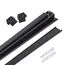 NOVOTECH 135199 SHINO NT23 044 черный Низковольтный шинопровод для встраиваемого монтажа в ГКЛ 2м IP20 48V SMAL