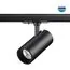 NOVOTECH 359162 PORT NT23 121 черный Светильник трековый однофазный трехжильный IP20 LED 24W 220V 4000К 2300Лм SELENE