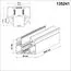 NOVOTECH 135241 SHINO NT24 000 белый Низковольтный шинопровод для монтажа в натяжной потолок 2м IP20 48V FLUM, изображение 2