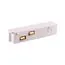 NOVOTECH 135161 SHINO NT23 055 белый Токопровод IP20 48V FLUM