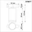 NOVOTECH 370877 PORT NT22 092 черный Светильник трековый однофазный двухжильный IP20 GU10 9W 220V ULAR, изображение 2