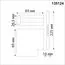 NOVOTECH 135124 SHINO NT21 043 черный Соединитель с токопроводом для шинопровода Г-образный IP20 48V FLUM, изображение 2
