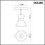 NOVOTECH 358400 SHINO NT20 054 черный/хром Трековый светильник для низковольтного шинопровода IP20 LED 4000K 10W 48V FLUM, изображение 2