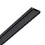 NOVOTECH 135195 SHINO NT23 042 черный Низковольтный накладной шинопровод 2м, заглушки в комплекте IP20 48V SMAL