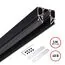 NOVOTECH 135244 SHINO NT24 000 черный Низковольтный шинопровод для монтажа в натяжной потолок 3м IP20 48V FLUM