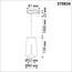 NOVOTECH 370834 PORT NT22 127 черный Светильник трековый однофазный трехжильный, провод 1м IP20 GU10 9W 220V TULIP, изображение 2