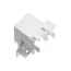 NOVOTECH 135218 SHINO NT23 045 белый Соединитель "Г" для низковольтного шинопровода в ГКЛ арт. 135198, 135200 IP20 SMAL