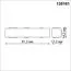NOVOTECH 135161 SHINO NT23 055 белый Токопровод IP20 48V FLUM, изображение 2