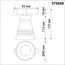 NOVOTECH 370859 PORT NT22 094 черный Светильник трековый однофазный двухжильный IP20 GU10 9W 220V SOBIT, изображение 2
