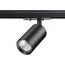 NOVOTECH 370965 PORT NT23 124 черный Светильник однофазный трехжильный трековый GU10 50W 220V PIPE