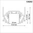 NOVOTECH 135202 SHINO NT23 044 белый Низковольтный шинопровод для монтажа в натяжной потолок 2м IP20 48V SMAL, изображение 2