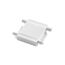 NOVOTECH 135216 SHINO NT23 043 белый Соединитель с токопроводом прямой для низковольтного шинопровода IP20 48V SMAL