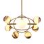 Delight Collection KG1122P-7B brass Люстра Planet 7B brass