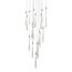 Delight Collection OM801670-19-CH Подвесной светильник Teardrop 19 chrome chrome