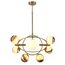 Delight Collection KG1122P-7B brass Люстра Planet 7B brass, изображение 2