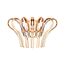 Delight Collection 4424-270 ti-gold/amber Настенный светильник Tiella 270 gold/amber gold/amber