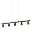 Delight Collection P0184-5A black/gold Подвесной светильник