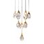 Delight Collection MD-020B-11 gold Подвесной светильник Crystal rock 11 11 gold