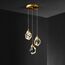 Delight Collection OM820083-3G (MD-020B-3 gold) Подвесной светильник Crystal rock 3 3 gold, изображение 3