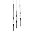 Delight Collection OM82112-3 pearl black Подвесной светильник Pezzo 3 pearl pearl black