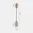 Delight Collection MT8847-1W brass Настенный светильник, изображение 7