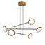 Delight Collection MD19001002-6A black/gold Люстра