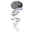 Delight Collection X-8827P/19 silver Люстра, изображение 2