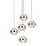 Delight Collection MD22030002-5A chrome/clear Подвесной светильник