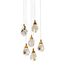 Delight Collection 9701P/6R brass Подвесной светильник