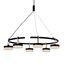 Delight Collection P0855-6C black Люстра