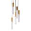 Delight Collection MD2045-5A ant.brass Подвесной светильник Flume