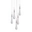 Delight Collection MD2060-5A satin nickel Подвесной светильник Pour 5A satin satin nickel