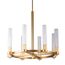 Delight Collection MD2314-8A antique brass Люстра