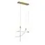 Delight Collection OB2412-3 gold/clear Подвесной светильник, изображение 2