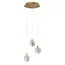 Delight Collection OD2440-3 gold/clear Подвесной светильник, изображение 2