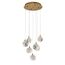 Delight Collection OD2440-7 gold/clear Подвесной светильник, изображение 2