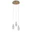 Delight Collection OD2439-3 gold/clear Подвесной светильник, изображение 2