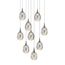 Delight Collection MD24001004-9A chrome/clear Подвесной светильник