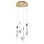 Delight Collection OD2433-5 gold/clear Подвесной светильник, изображение 2