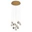 Delight Collection OD2440-13 gold/clear+amber+grey Подвесной светильник, изображение 2
