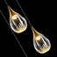 Delight Collection MD24001004-3A gold/clear Подвесной светильник, изображение 2