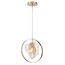 Delight Collection P60669-1 gold/clear Подвесной светильник