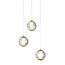 Delight Collection OD2437-3 gold/clear Подвесной светильник