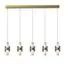 Delight Collection MD22001004-5A gold Подвесной светильник