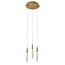 Delight Collection OD2438-3 gold/clear Подвесной светильник, изображение 2