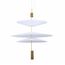 Delight Collection 9221P/3 gold/white Подвесной светильник