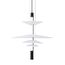 Delight Collection 9221P/4 black/white Подвесной светильник